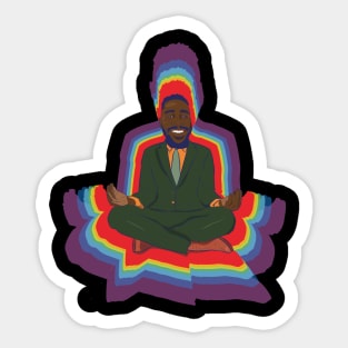 Zen Meditation Sticker